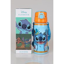 Stitch Dekomus Ile Lisanslı Stıtch Çelik Matara 500 ml