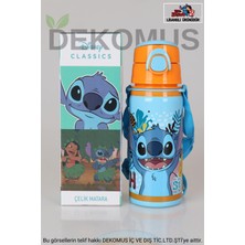 Stitch Dekomus Ile Lisanslı Stıtch Çelik Matara 500 ml