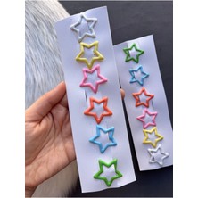 Nisan Kids Yıldızlı Çıtçıt Toka 6 Adet