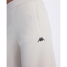 Kappa Authentic Avy Pant Kadın Taş Rengi-Siyah Regular Fit Eşofman Altı