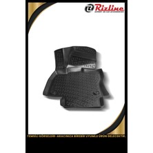 Rizline Jeep Wrangler Jk 4 Kapı 2009 Model 3D Havuzlu Paspas