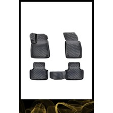 Rizline Jeep Wrangler Jk 4 Kapı 2006 Model 3D Havuzlu Paspas