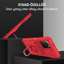 Denza Case Xiaomi Poco X5 Pro 5g Kılıf Kartvizitli Askılı Standlı Kapak - Lacivert