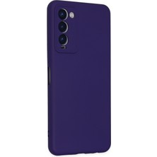 Denza Case Tecno Camon 18P Kılıf Içi Kadife Lansman Kapak - Mor