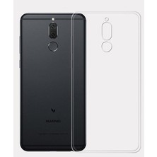 Huawei Mate 10 Lite Kılıf Şeffaf Silikon Kapak - Şeffaf