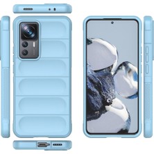 Xiaomi Mi 12T Pro Kılıf Arkası Bombeli Silikon Kapak - Sky Blue