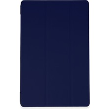 Denza Case Apple iPad Mini 5 Kılıf Standlı Quad Tablet Kapak - Lacivert