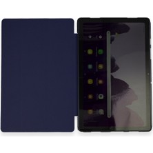 Denza Case Apple iPad Mini 5 Kılıf Standlı Quad Tablet Kapak - Lacivert