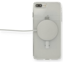 Apple iPhone 8 Plus Kılıf Şeffaf Magsafe Kapak - Şeffaf