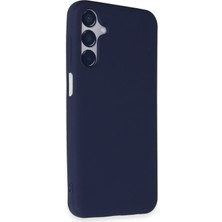 Denza Case Samsung Galaxy M15 Kılıf Soft Pürüzsüz Silikon Kılıf - Lacivert