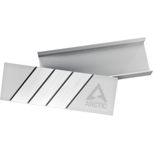 Arctic M2 Pro (Silver) M.2 SSD Heatsink, Tek Veya Çift Yön Desteği (Thermal Pad Dahil)