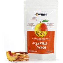 Wirm 7'li Paket Freeze Dried Şeftali 20 gr | Dondurularak Kurutulmuş Meyve | Freeze Dry Meyve Kurusu