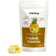 Wirm 7'li Paket Freeze Dried Ananas 30 gr | Dondurularak Kurutulmuş Ananas | Egzotik ve Ferahlatıcı