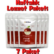 Wirm 7'li Paket | Freeze Dried Elma 20 gr| Dondurularak Kurutulmuş Elma