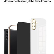 Samsung Galaxy A35 Kılıf Parlak Kamera Çıkıntılı Silikon Kılıf - Kırmızı