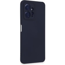 Denza Case Xiaomi Redmi Note 12 Kılıf Içi Kadife Lansman Kapak - Lacivert