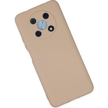 Denza Case Huawei Nova Y90 Kılıf Içi Kadife Lansman Kapak - Pudra