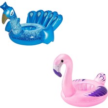 Tekno Trust 25 cm 34127 Flamingo Içecek Bardak Tutacağı 26,5 cm 11+ Yaş Pembe Pompa Dahil Değildir 5 cm 1'li