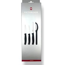 Victorinox Siyah Soyacak Seti 4 Parça