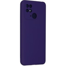 Denza Case Xiaomi Poco C40 Kılıf Içi Kadife Lansman Kapak - Mor