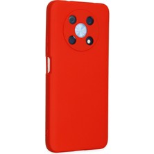 Denza Case Huawei Nova Y90 Kılıf Içi Kadife Lansman Kapak - Kırmızı