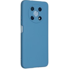 Denza Case Huawei Nova Y90 Kılıf Içi Kadife Lansman Kapak - Mavi