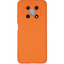 Denza Case Huawei Nova Y90 Kılıf Içi Kadife Lansman Kapak - Turuncu