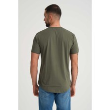 Black Horn Erkek Pis Yaka Salaş T-Shirt