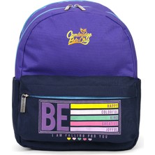 Cambridge Polo Club Be Happy Ön Cepli Unisex Çocuk Anaokulu Çantası