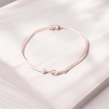 Glorria Altın Halka Ipli Bileklik