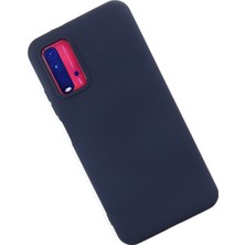 Denza Case Xiaomi Redmi 9t Kılıf Içi Kadife Lansman Kapak - Lacivert