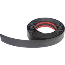 Trend Garaj Mat Siyah Nikelaj 25MM Genişlik 3 Metre Uzunluk