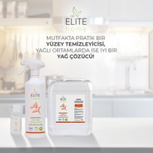 The Elite Home Organik Sertifikalı Mutfak Temizleyici 3 kg ,portakal