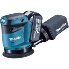 Makita GBO180RFJ Akülü Zımpara 2x3.0 Ah