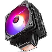 Raijintek Eleos 12 Duo Rbw 2X12CM A-Rgb Fanlı, 4 Adet Isı Borulu, Intel & Amd Uyumlu Yüksek Performans Argb Işlemci Soğutucu (0R10B00221)