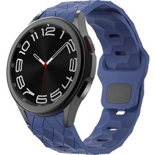 RedClick Galaxy Watch 4 5 6 Pro Redclick KRD-116 20MM Futbol Desenli Spor Tasarımlı Silikon Kordon