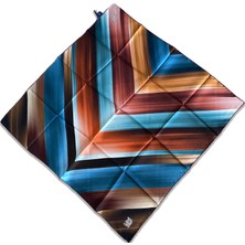 Levidor Tivil Ipek Eşarp 35062 Kahverengi Karışık Desen