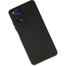 Denza Case Xiaomi Redmi Note 11 Kılıf Soft Pürüzsüz Silikon Kılıf - Siyah