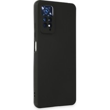 Denza Case Xiaomi Redmi Note 11 Kılıf Soft Pürüzsüz Silikon Kılıf - Siyah