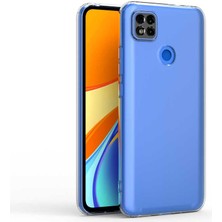 ZORE Hitit Cep Xiaomi Redmi 9c Kılıf Zore Kamera Korumalı Süper Silikon Kapak-Renksiz