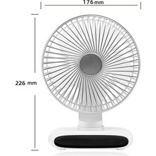 Dgplz Store N702 Akıllı Dijital Ekran Salınımlı Fan (Yurt Dışından)