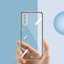 Vivo Y11S Kılıf Zore Voit Clear Kapak-Siyah