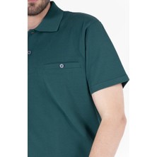 Yıldırımlar Polo Yaka Fleto Cepli T-Shirt