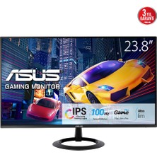 Asus VZ24EHF Consumer  23.8 IPS Freesync 1920X1080 1ms 100HZ HDMI Vesa 3yıl Eyecare, Flıcker-Free,cercevesız,dusuk Mavı Isık,ultra Slım Monitör