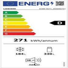 Liebherr ECBN9671 Monolit D Enerji Sınıfı 514 lt No Frost Buzdolabı