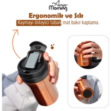 Any Morning SI232021 Iki Ağızlı Termos Mug Bakır 400 ml