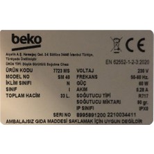 Beko 7723 MS 33 Lt No Frost Minibar, Mini Buzdolabı