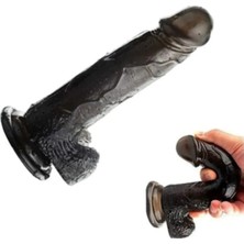 Ztm Hediyelik Siyah Zenci Dildo 18 cm Yapay Dildo G Noktası Uyarıcı Plug Dildo