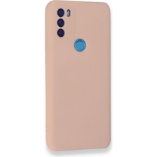 Denza Case General Mobile Gm 21 Plus Kılıf Içi Kadife Lansman Kapak - Pudra