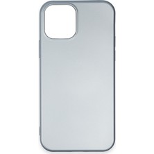 Denza Case Apple iPhone 12 Kılıf Içi Kadife Lansman Kapak - Sky Blue